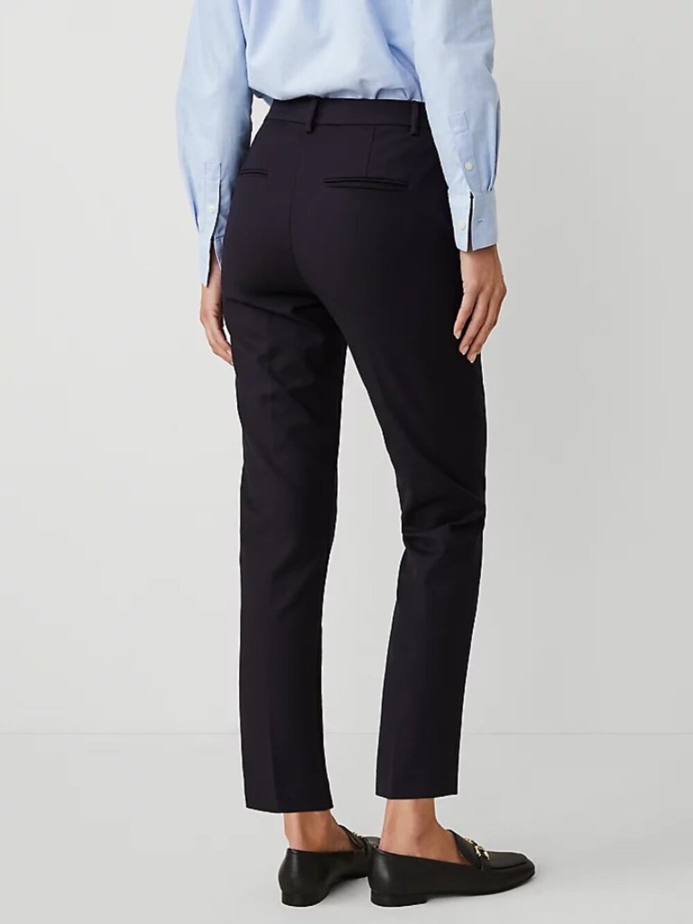 Ann Taylor High Rise Eva Pant Atlantic Navy Size 6 - Picture 12 of 12